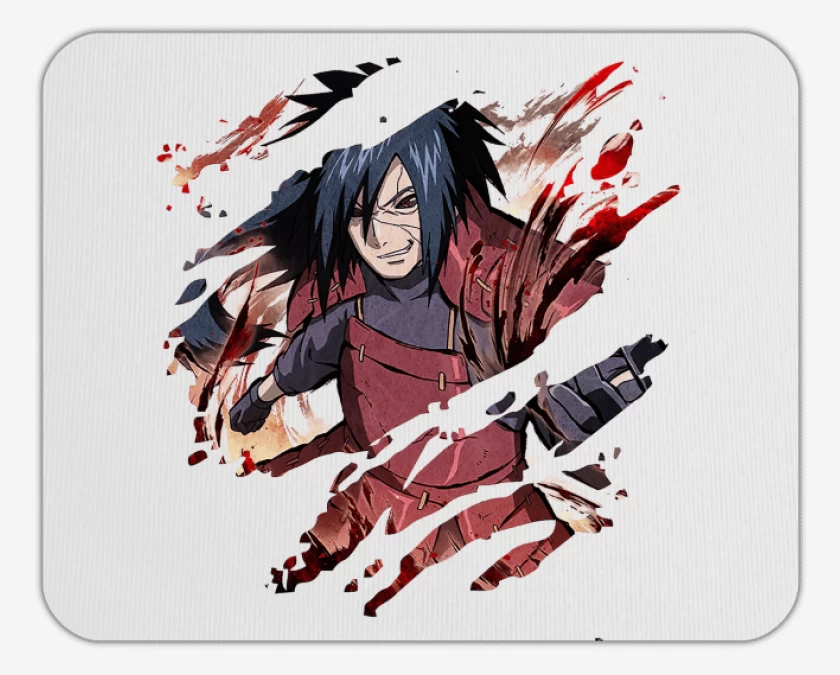 Mousepad Blanco de Madara Uchiha