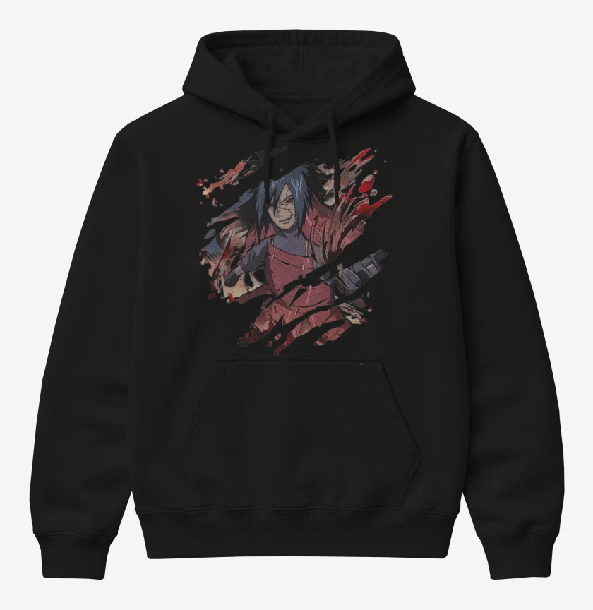 Poleron Canguro básico Madara Uchiha