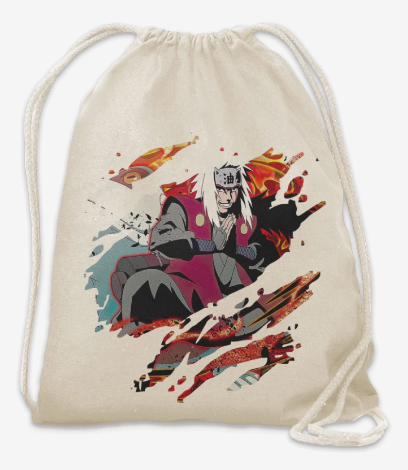 Mochila Blanco de Jiraiya