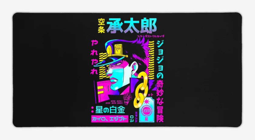 Mouse pad Gamer Jotaro Stardust Crusaders