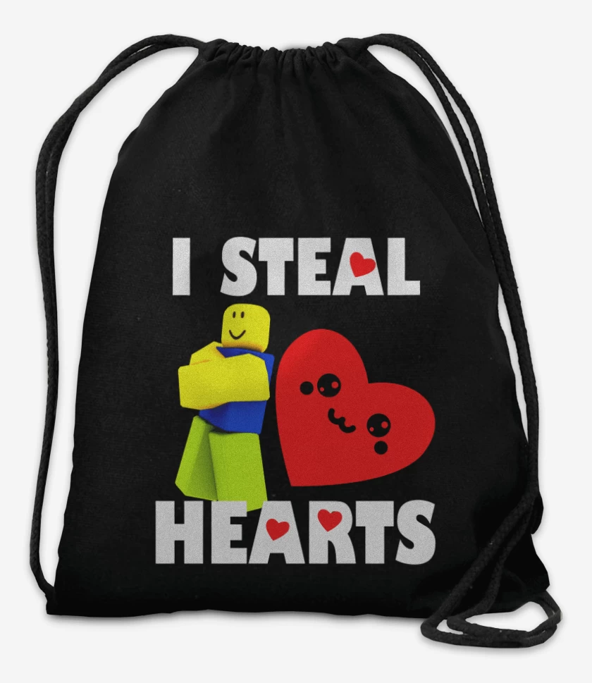 Mochila Negro de I steal hearts