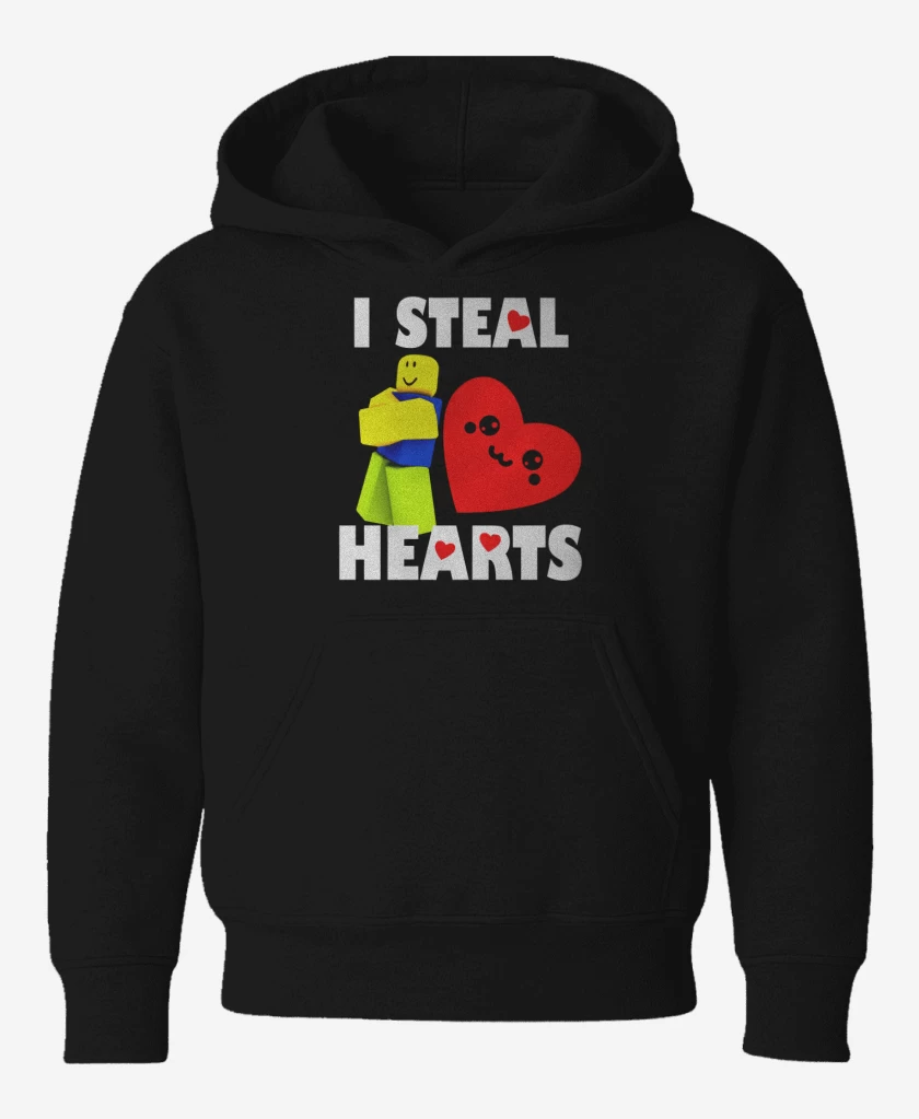 Poleron de niño Negro de I steal hearts