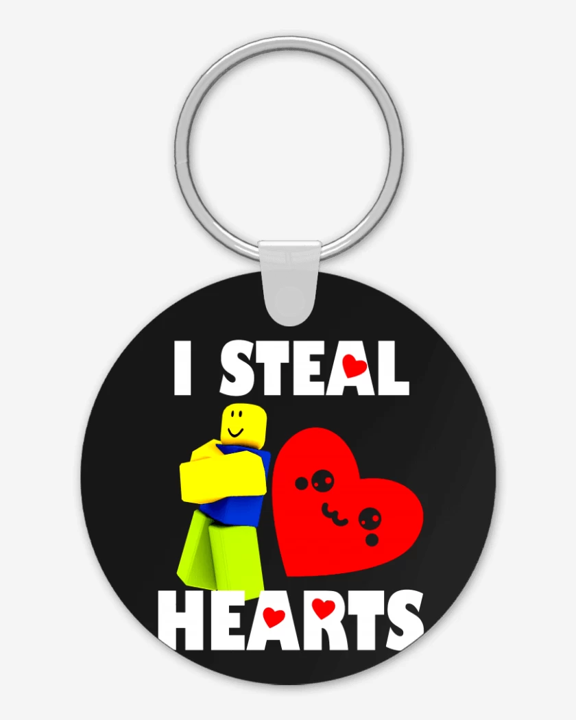 Llavero Negro de I steal hearts
