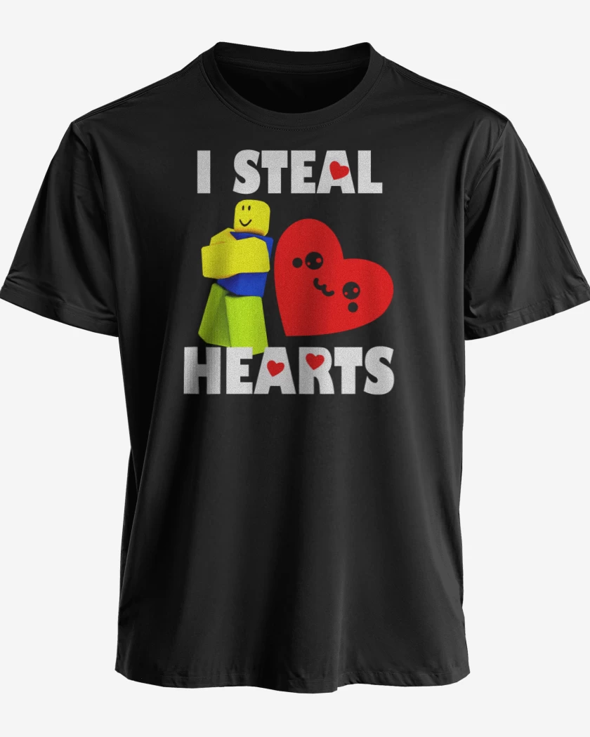 Polera premium Negro de I steal hearts