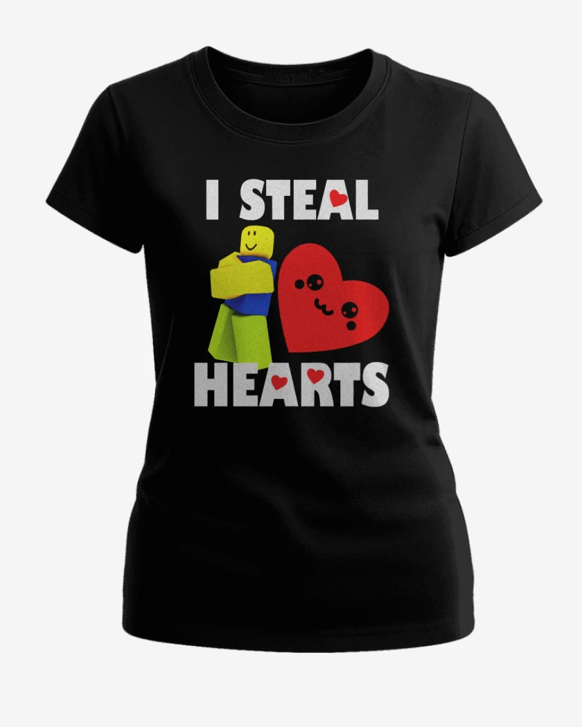 Polera de Mujer Negro de I steal hearts