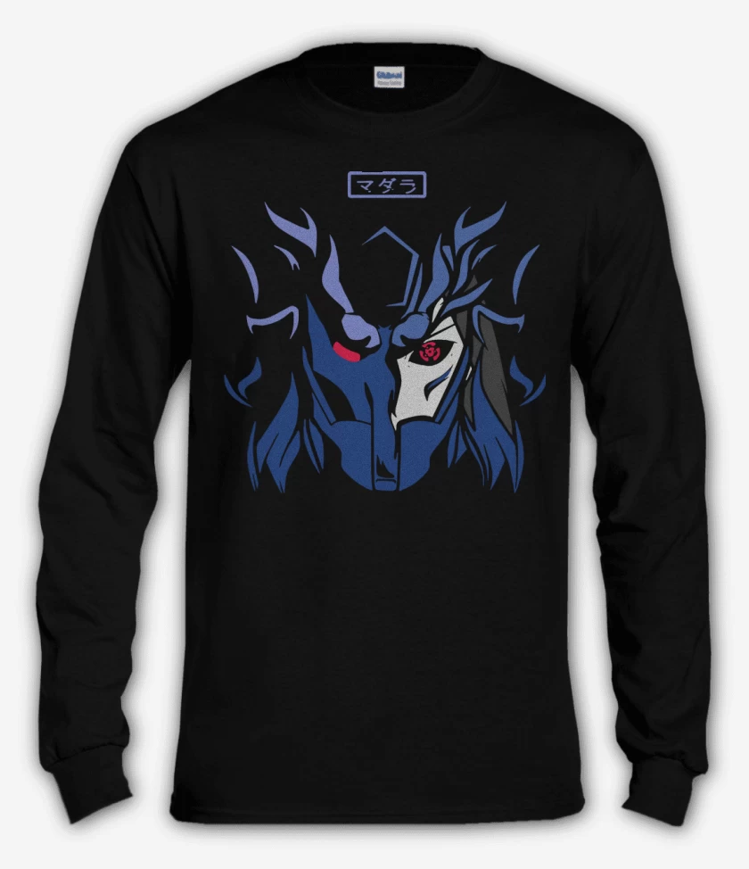 Polera manga larga Negro de Susanoo Madara Uchiha