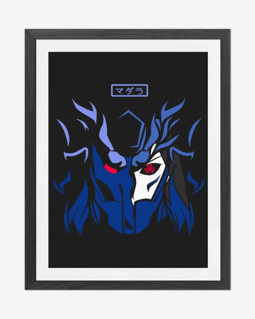 Cuadro decorativo Negro de Susanoo Madara Uchiha