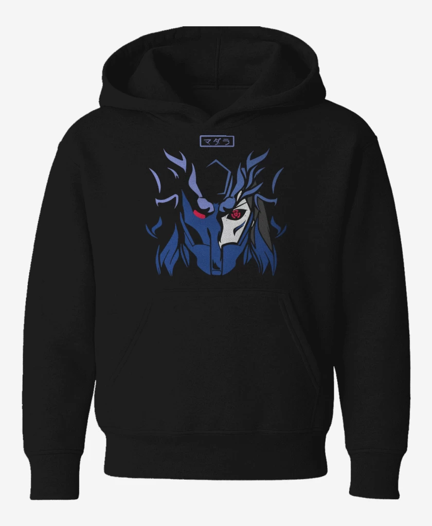 Poleron de niño Negro de Susanoo Madara Uchiha