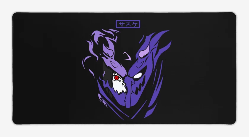 Mouse pad Gamer Negro de Susanoo Sasuke