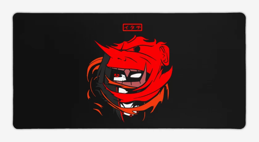 Mouse pad Gamer Negro de Susanoo Itachi