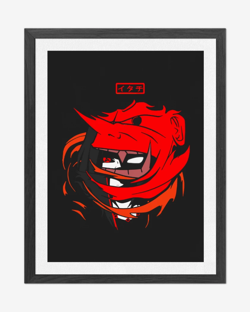 Cuadro decorativo Negro de Susanoo Itachi