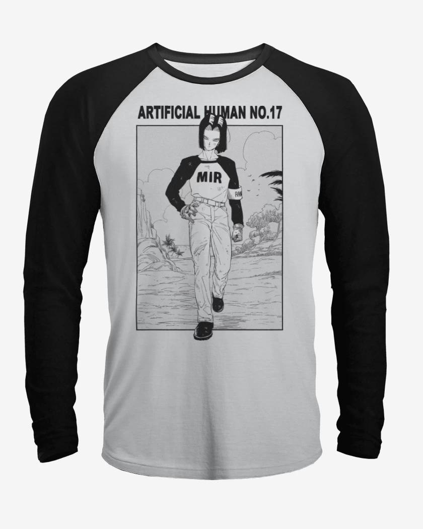 Polera Raglan Androide N°17
