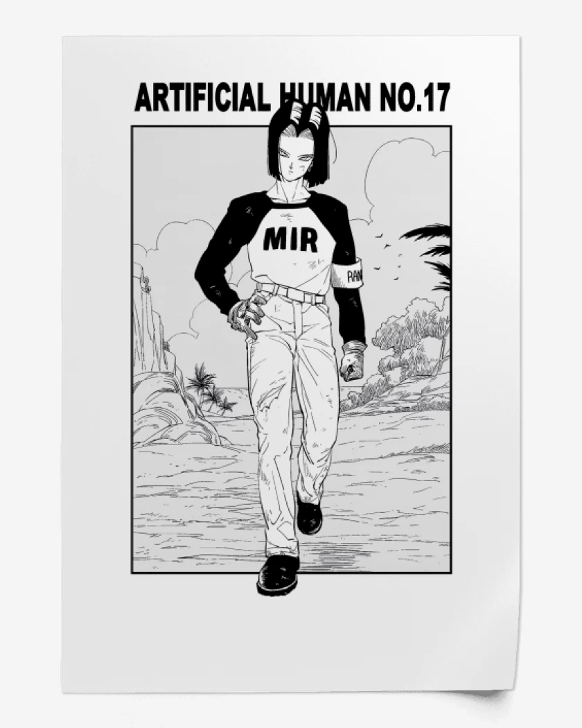 Print Androide N°17