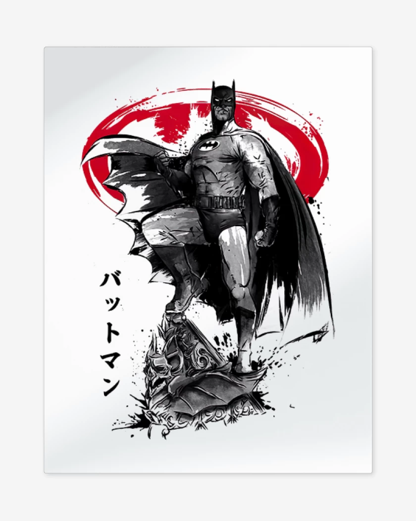 Print metalico Batman Murciélago 