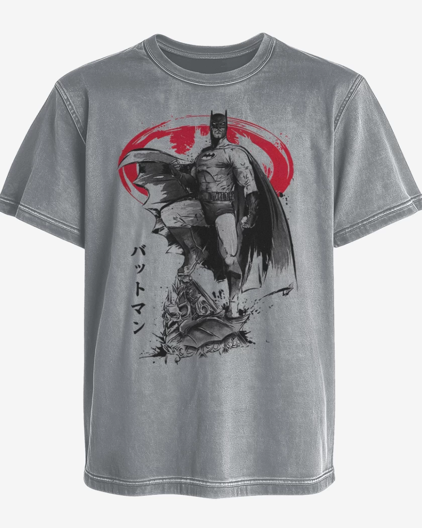 Polera desgastada Batman Murciélago 
