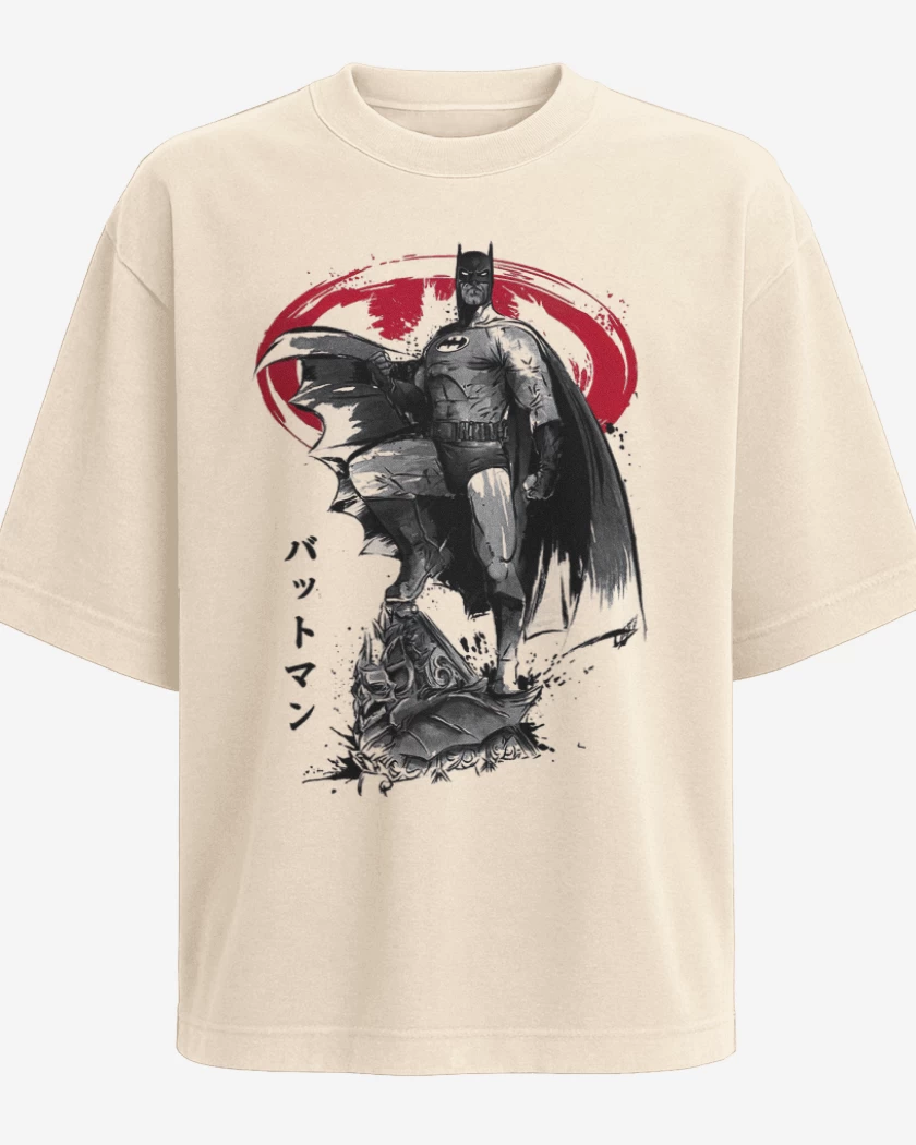 Polera Oversize Batman Murciélago 