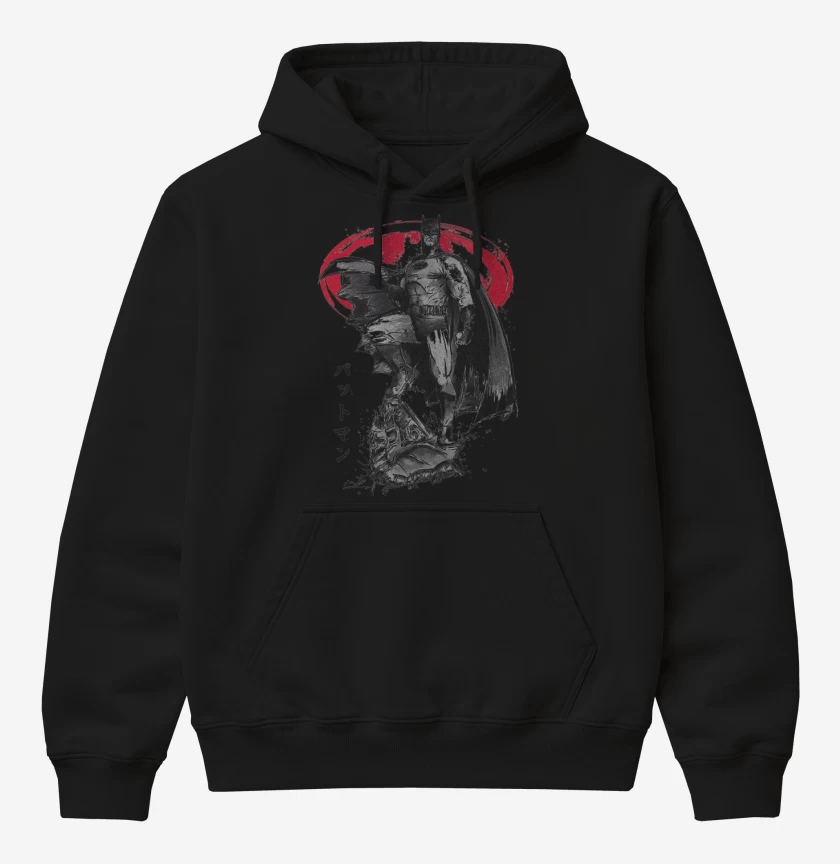 Poleron Canguro básico Batman Murciélago 