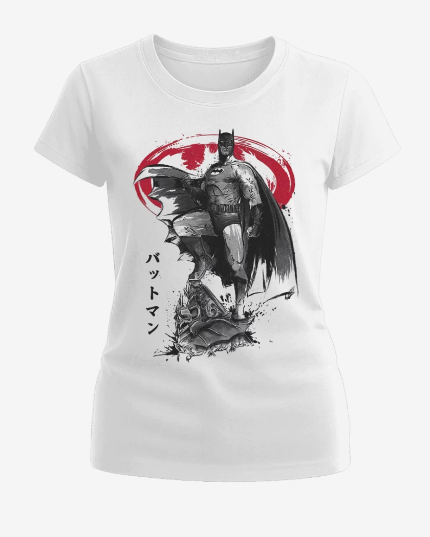 Polera de Mujer Batman Murciélago 