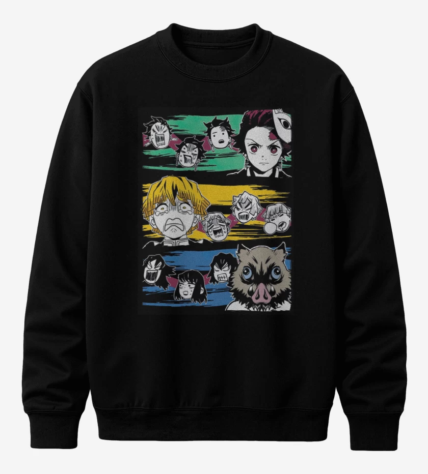 Poleron polo Demon Slayer 4