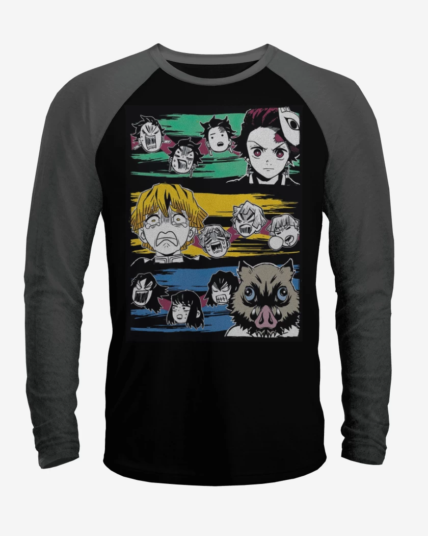 Polera Raglan Demon Slayer 4