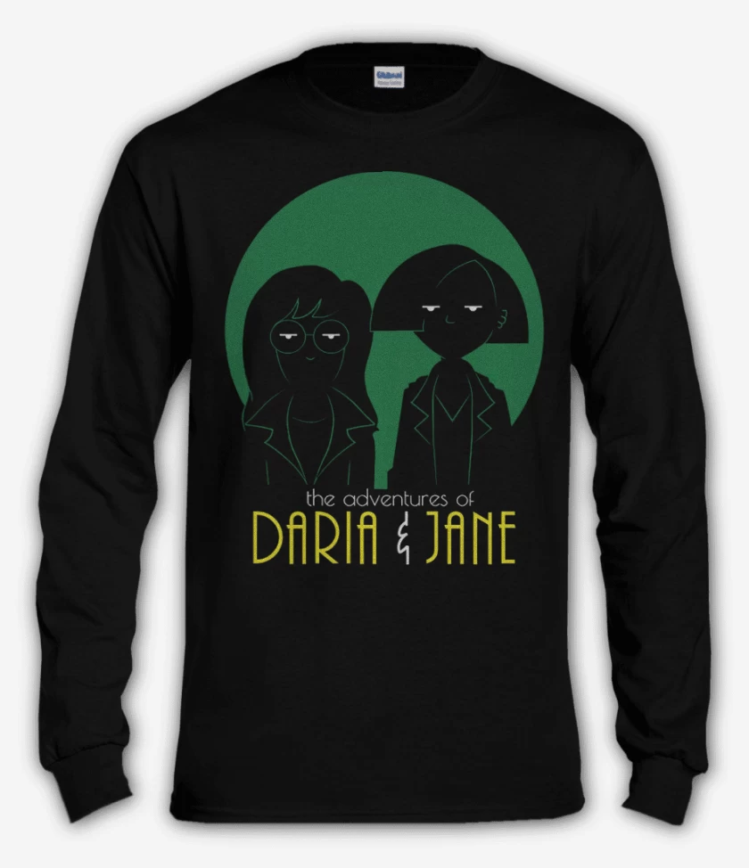 Polera manga larga Negro de Dariavision