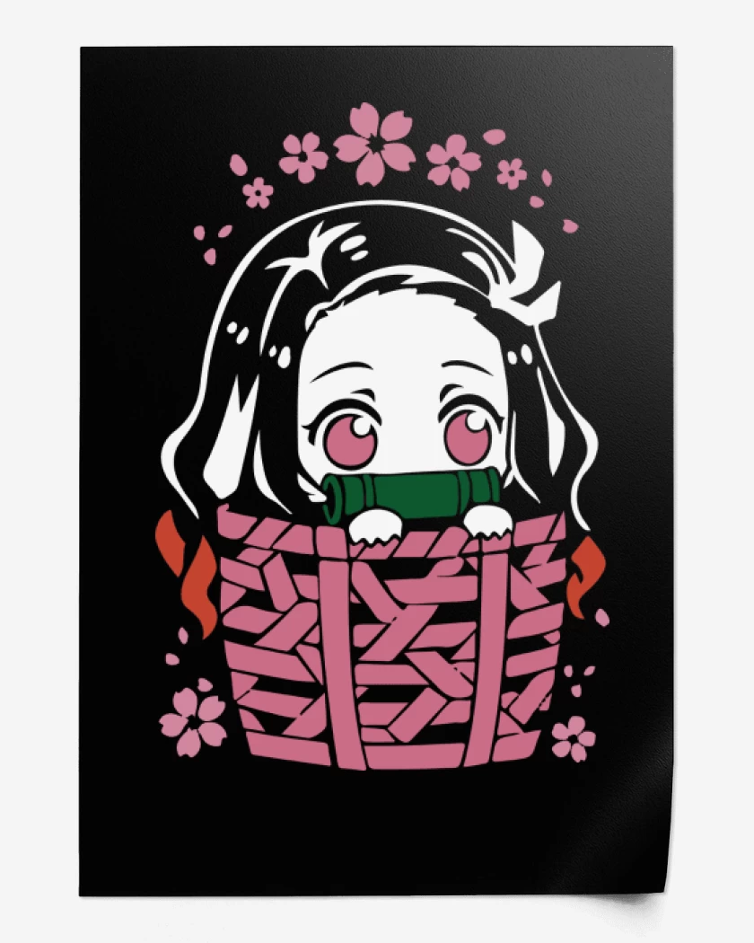 Print Nezuko de Bolsillo