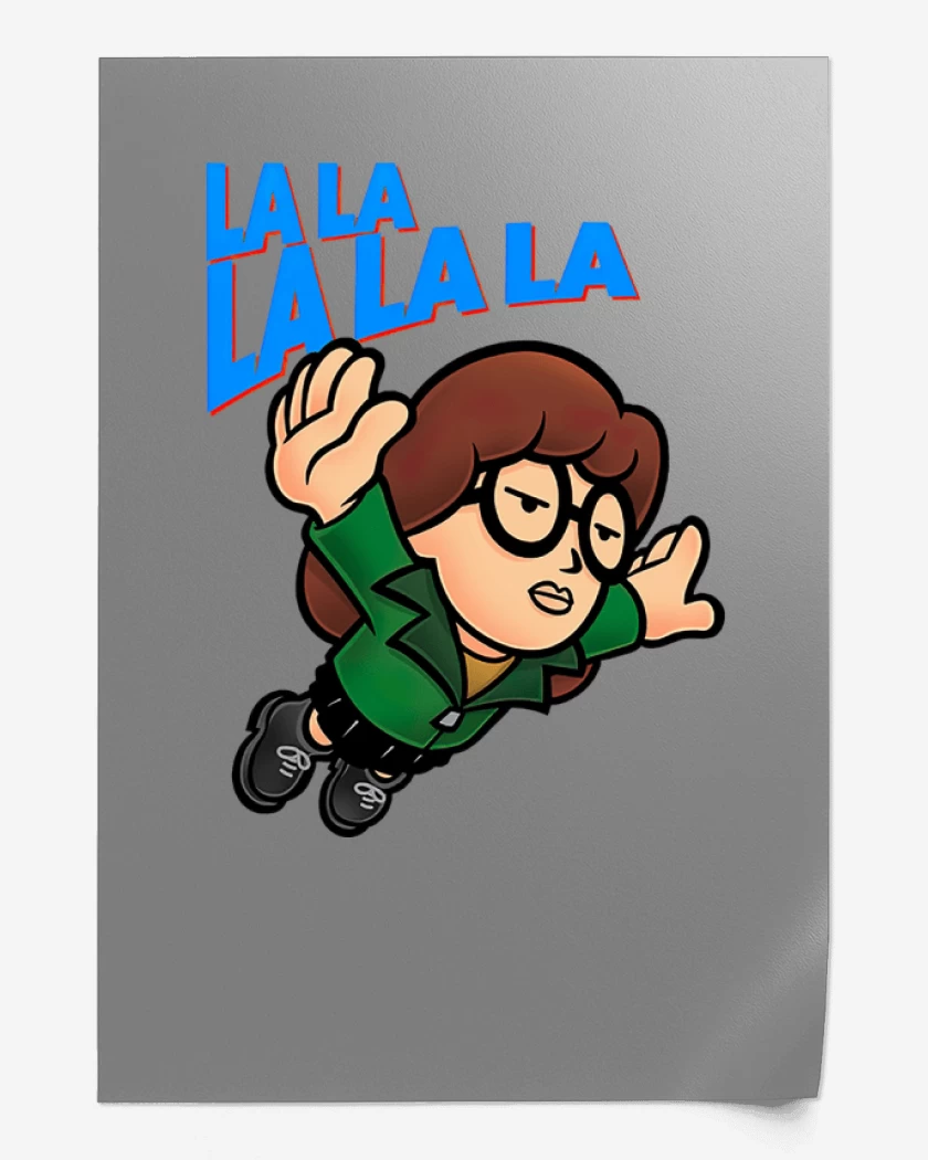 Print Super Daria Bross