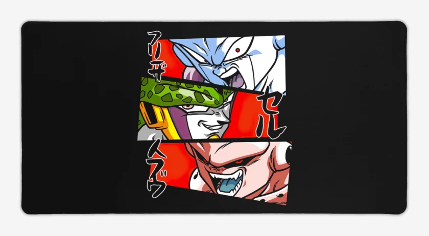 Mouse pad Gamer Dragon Ball Z Villanos