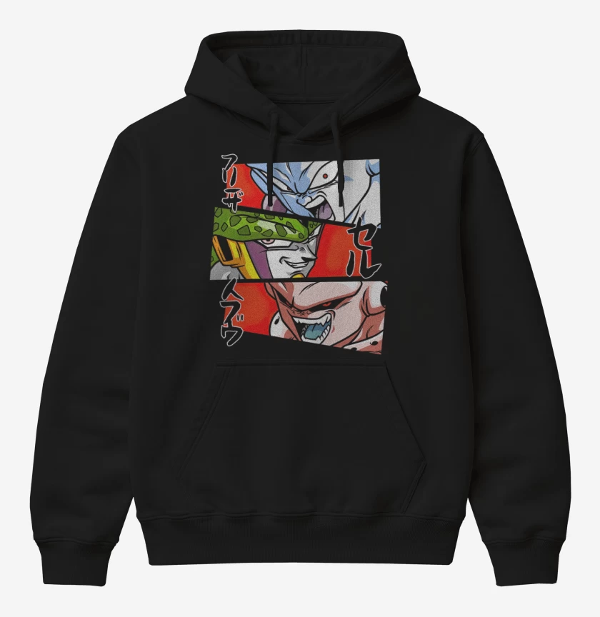 Poleron Canguro básico Dragon Ball Z Villanos