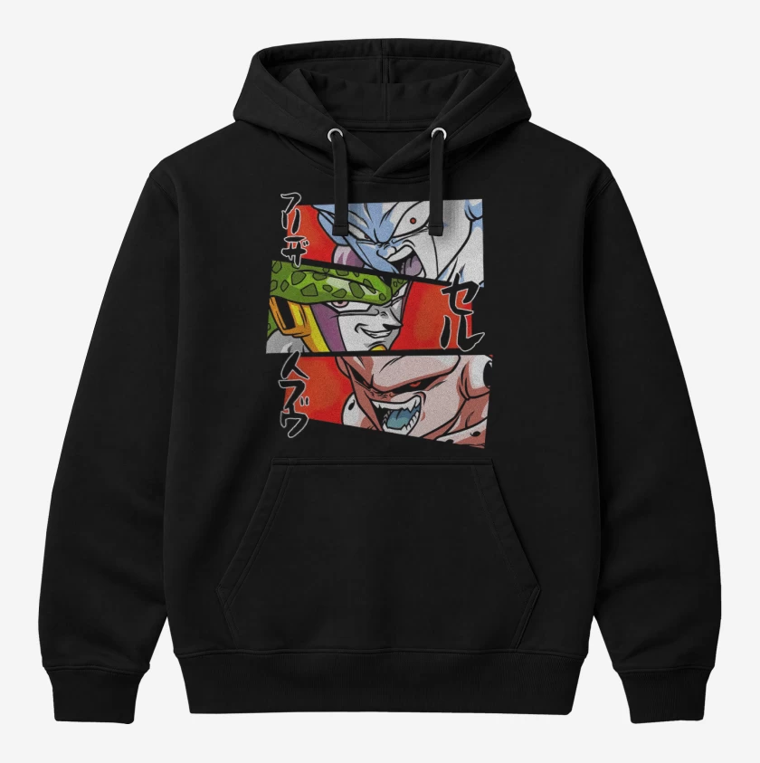 Polerón Canguro Dragon Ball Z Villanos