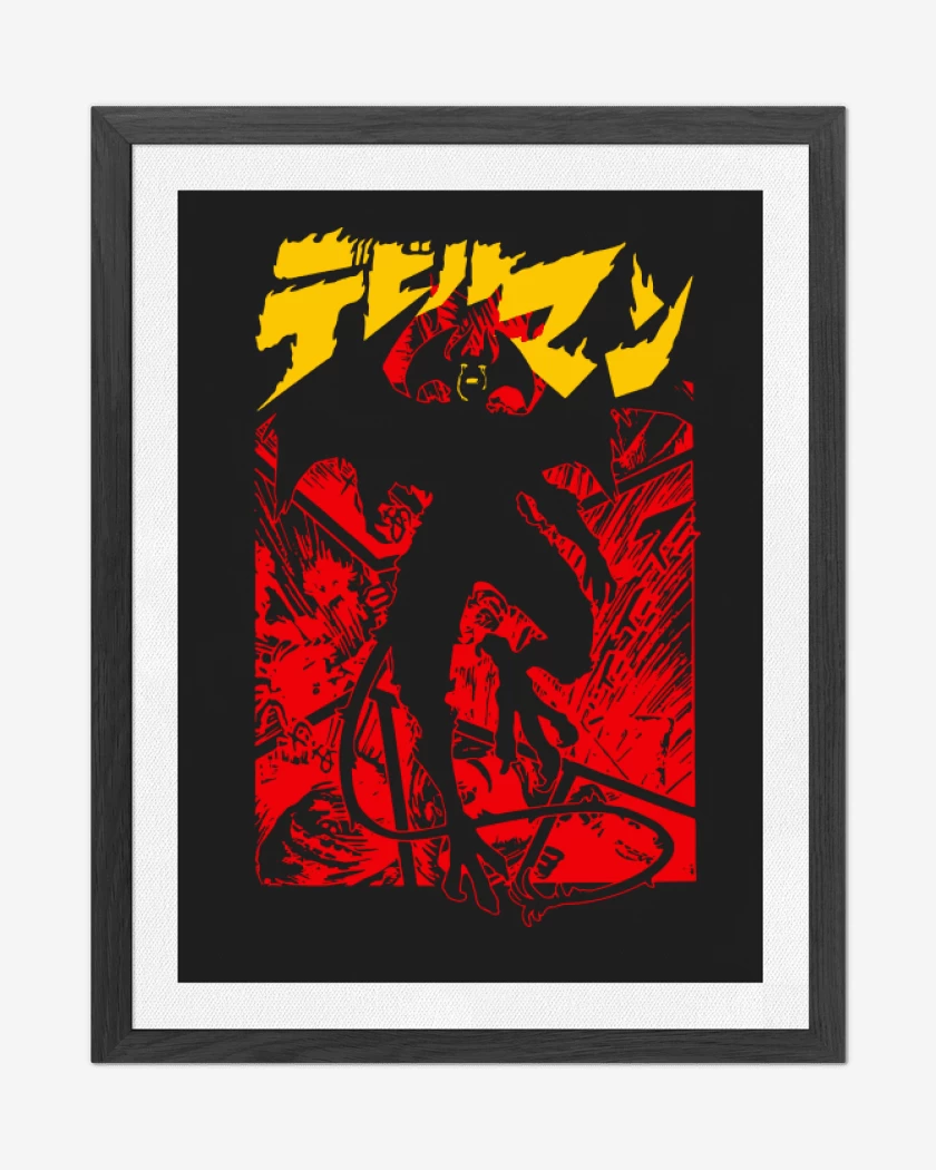 Cuadro decorativo Devilman Crybaby