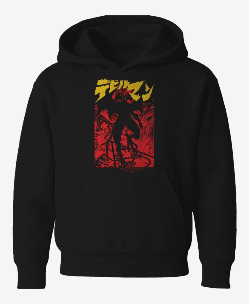 Poleron de niño Negro de Devilman Crybaby