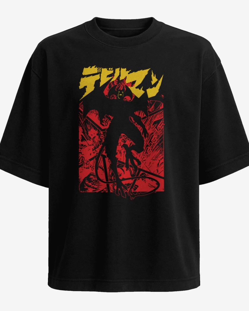 Polera Oversize Devilman Crybaby