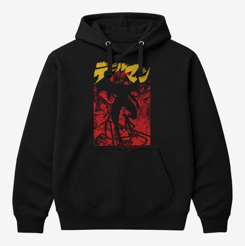 Polerón Canguro Devilman Crybaby