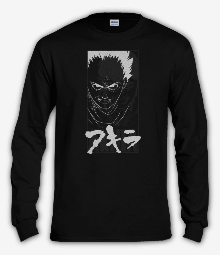 Polera manga larga Negro de Kaneda Tetsuo