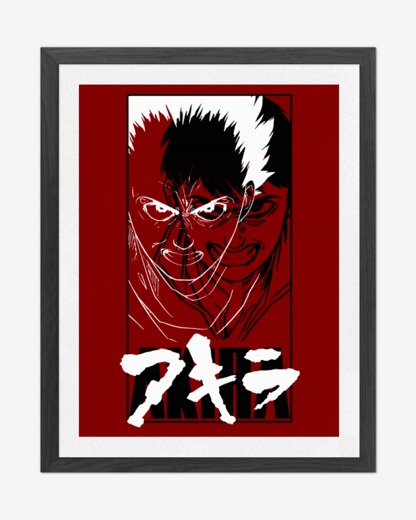 Cuadro decorativo Rojo de Kaneda Tetsuo