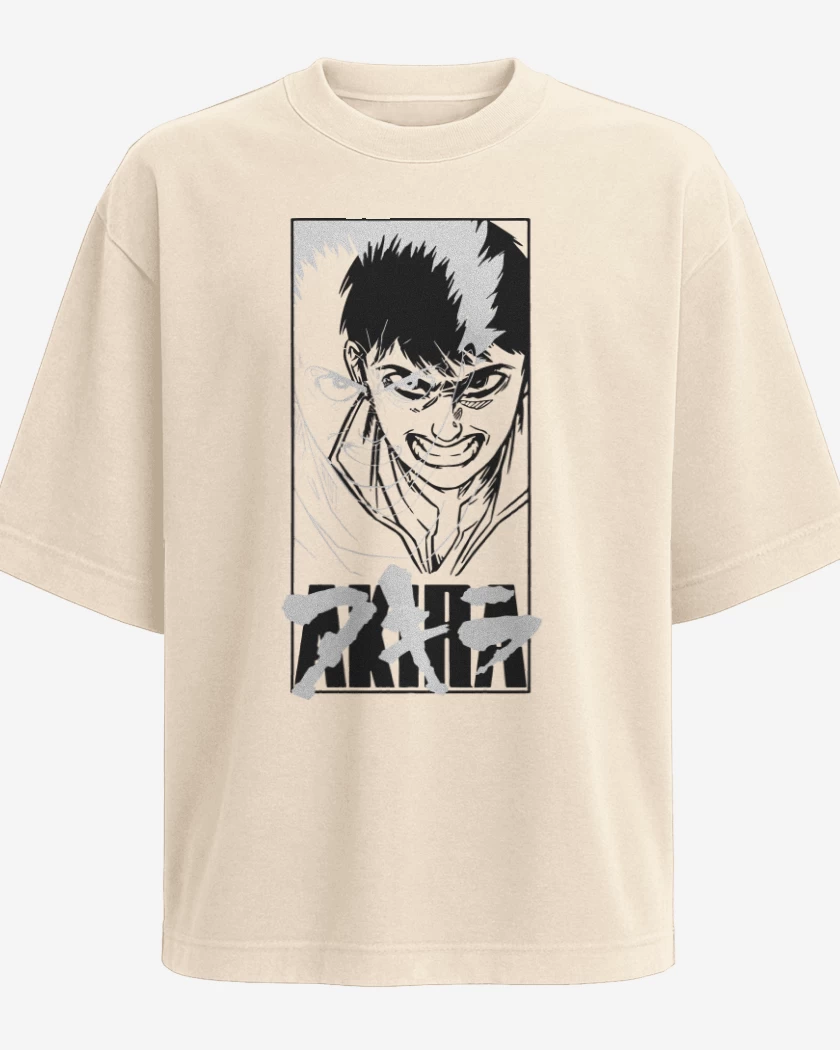 Polera Oversize Beige de Kaneda Tetsuo
