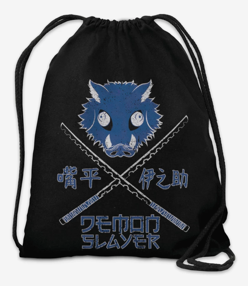 Mochila Negro de Inosuke
