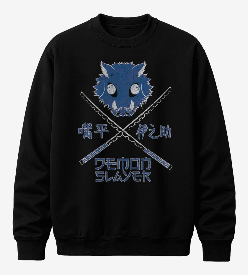 Poleron polo Negro de Inosuke