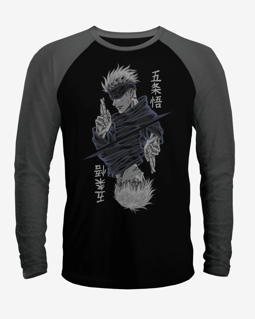 Polera Raglan Satoru Gojo 