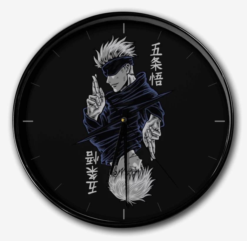 Reloj Negro de Satoru Gojo 