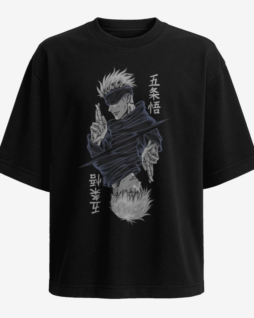 Polera Oversize Satoru Gojo 