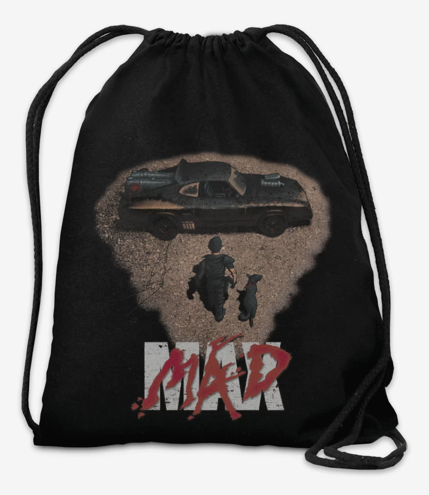 Mochila Negro de Mad Max Akira
