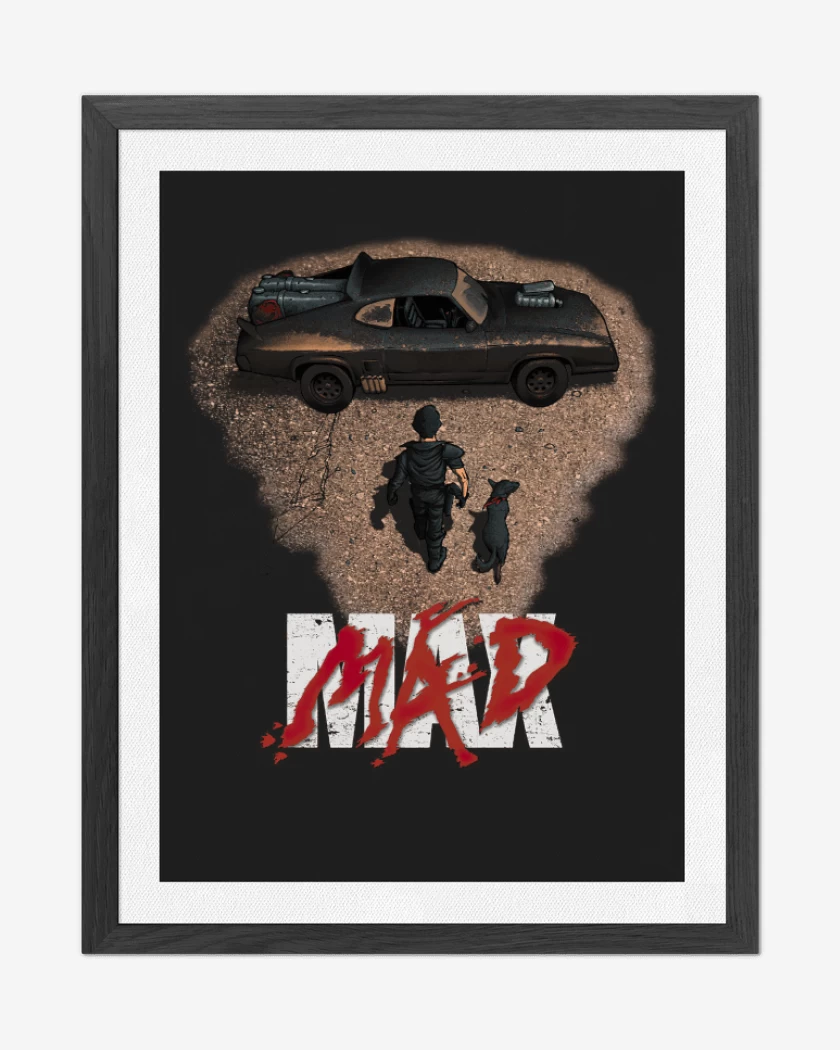 Cuadro decorativo Mad Max Akira