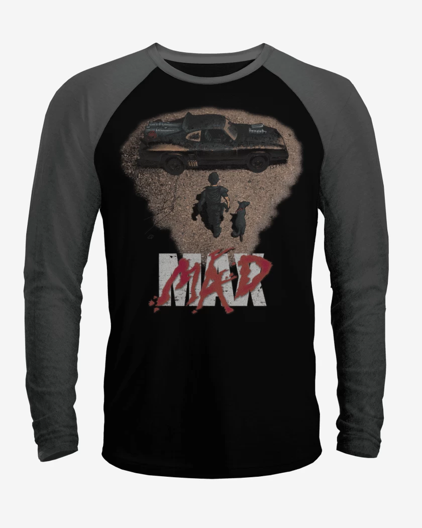 Polera Raglan Mad Max Akira