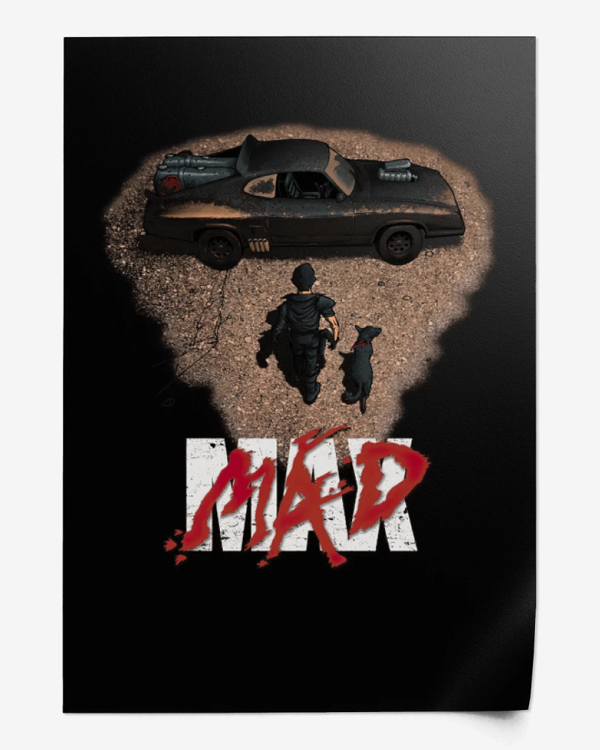 Print Mad Max Akira