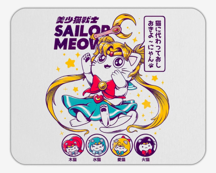 Mousepad Sailor Meow