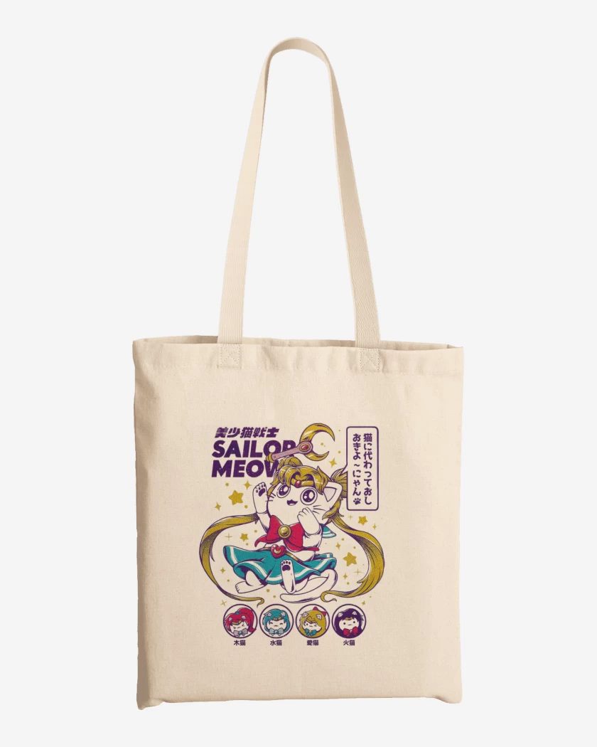 Totebag Sailor Meow