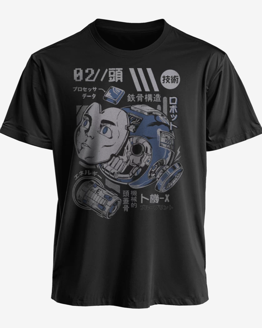 Polera Megaman Desarmado