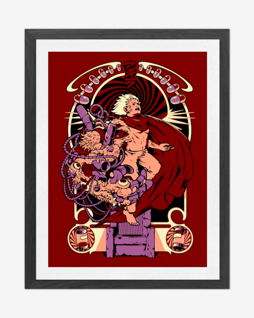 Cuadro decorativo Rojo de Tetsuoooo!